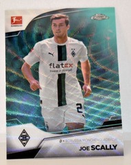 2022-23 Topps Chrome Bundesliga #73 Joe Scally AquaWave 197/275